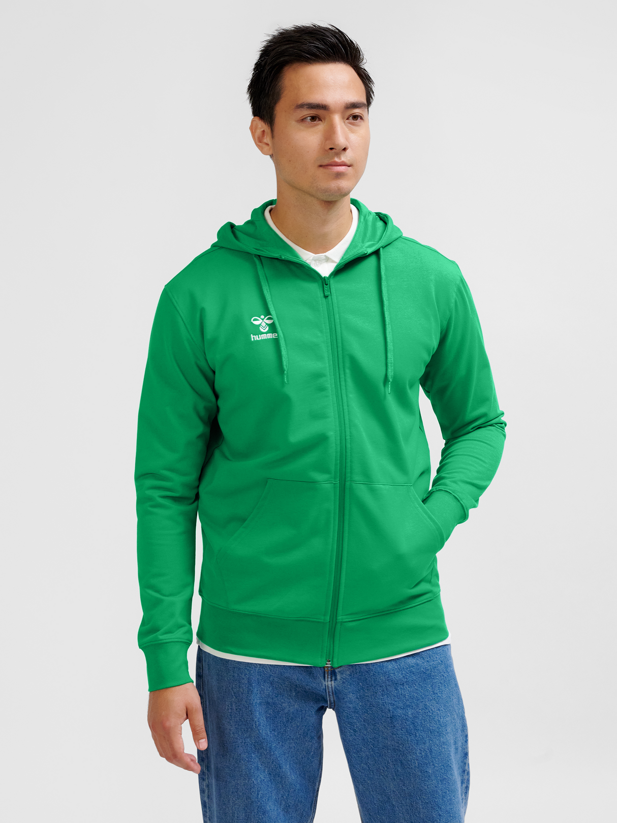 hummel Men's Go 2.0 Zip Hoodie-5