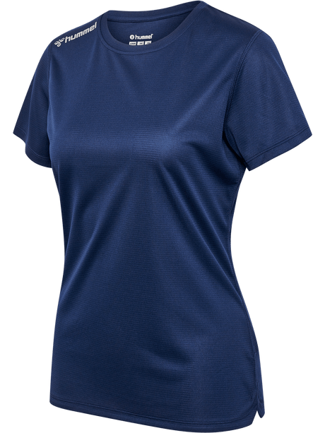 hummel Women's Run Short Sleeve Jersey-1