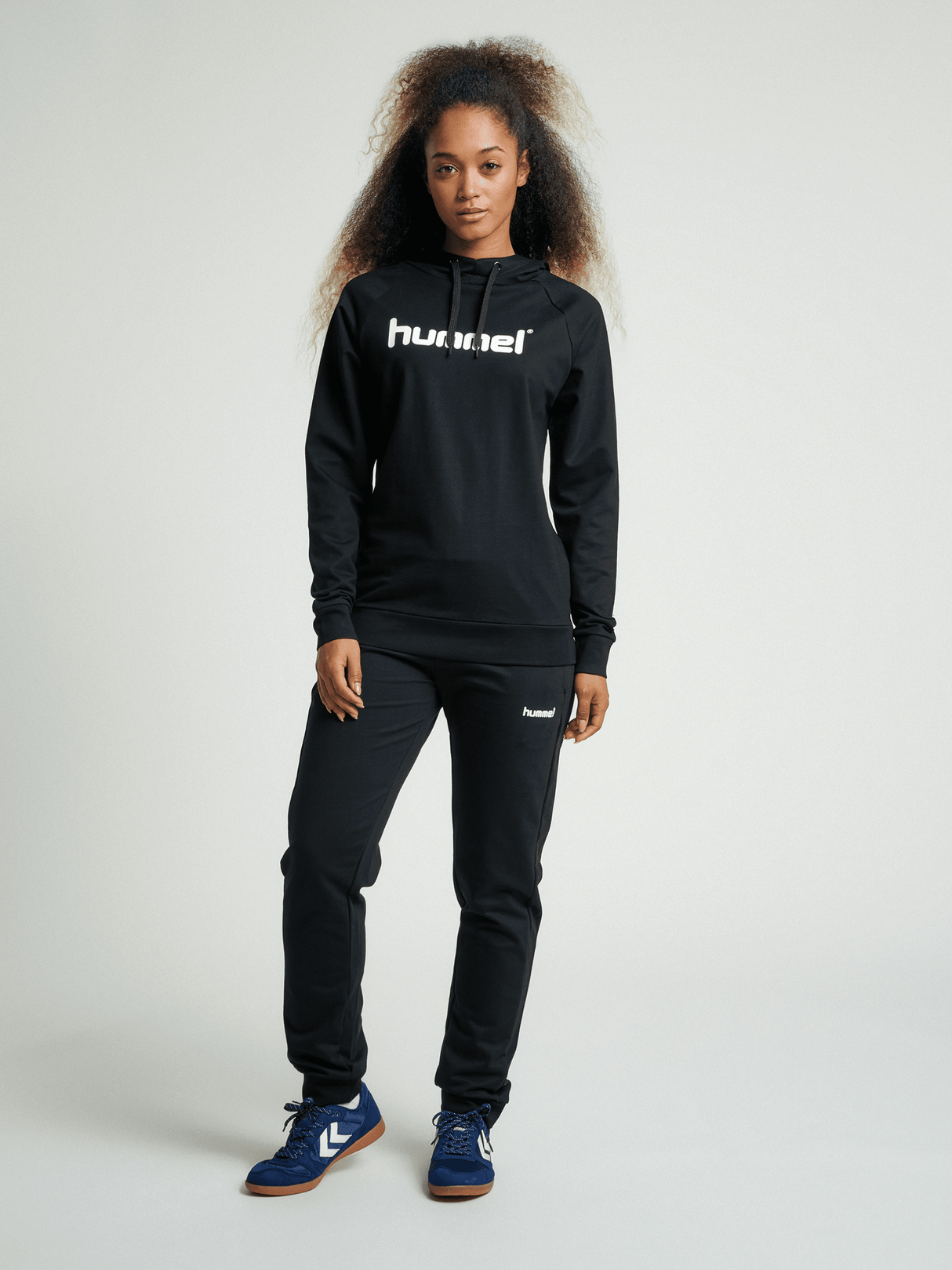 hummel Women's Go Cotton Logo Hoodie-4