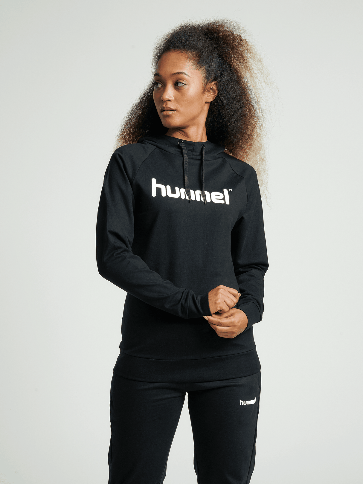 hummel Women's Go Cotton Logo Hoodie-5