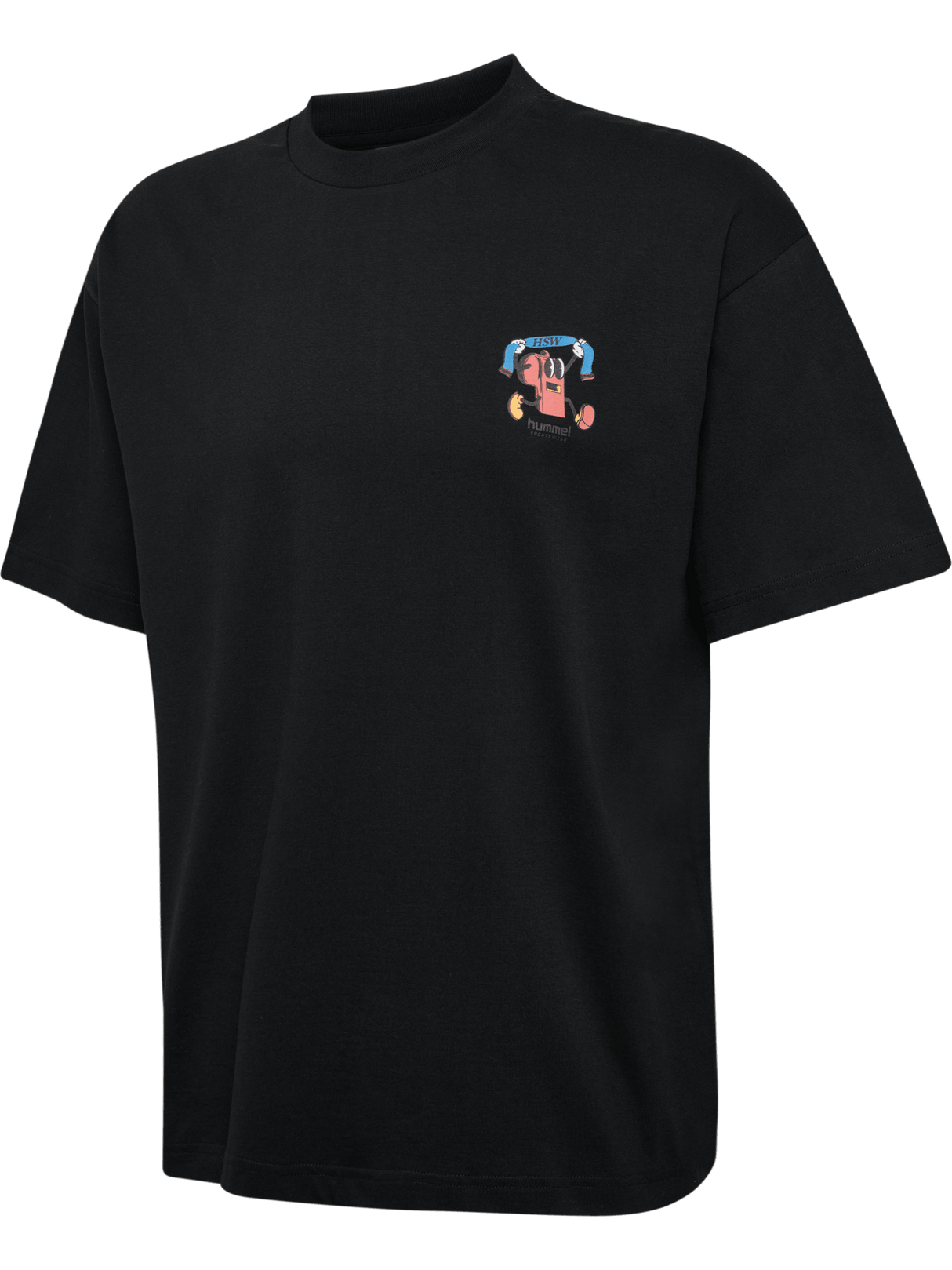 hummel Unisex Loose Short Sleeve T-Shirt Whistle-1