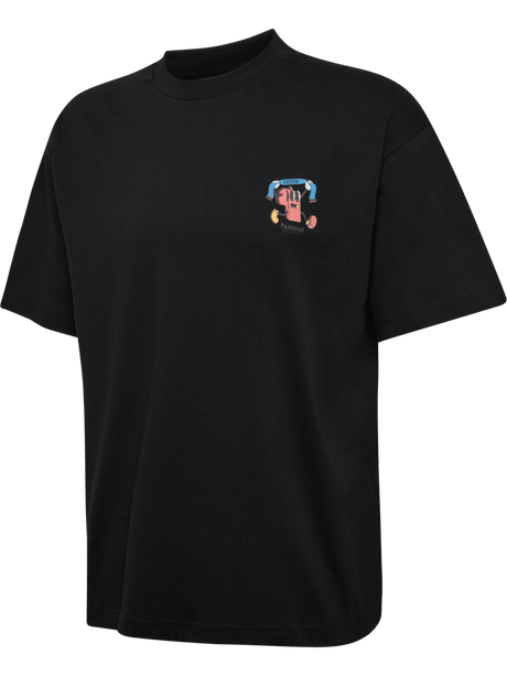 hummel Unisex Loose Short Sleeve T-Shirt Whistle-1