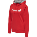 hummel Women's Go Cotton Logo Hoodie-1