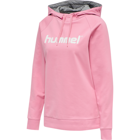 hummel Women's Go Cotton Logo Hoodie-1