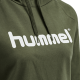 hummel Women's Go Cotton Logo Hoodie-3