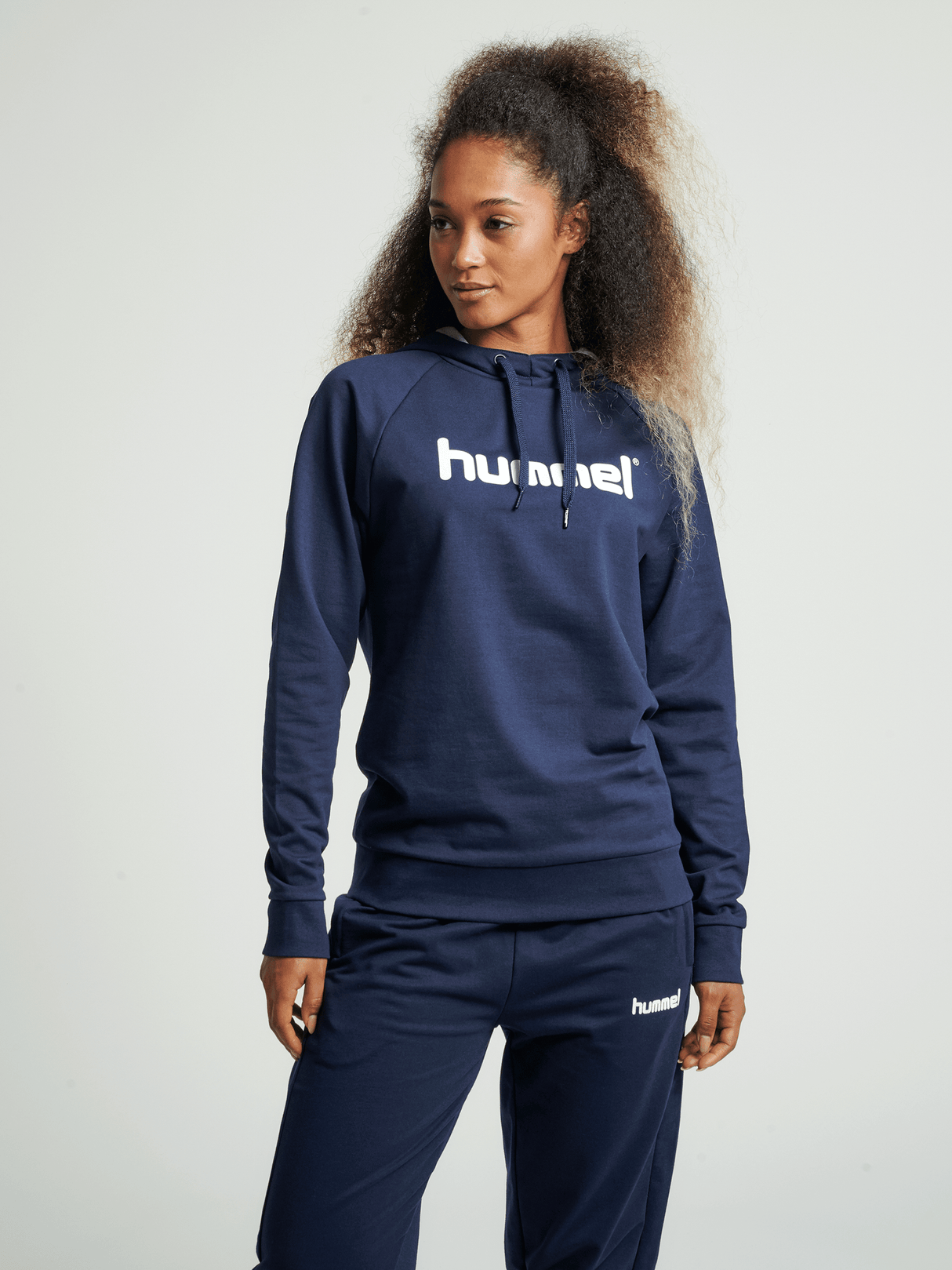 hummel Women's Go Cotton Logo Hoodie-5