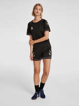 hummel Women's Lead Poly Shorts-4