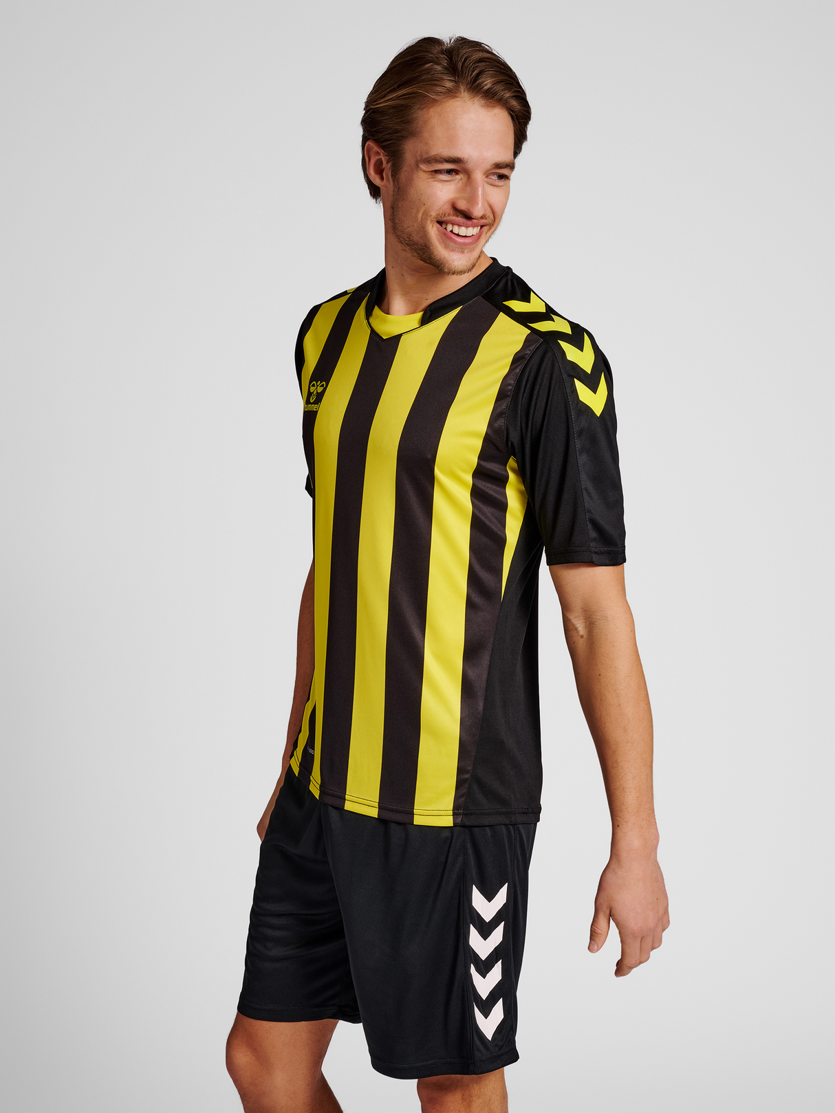 hummel Men's Core XK Striped Short Sleeve Jersey-5