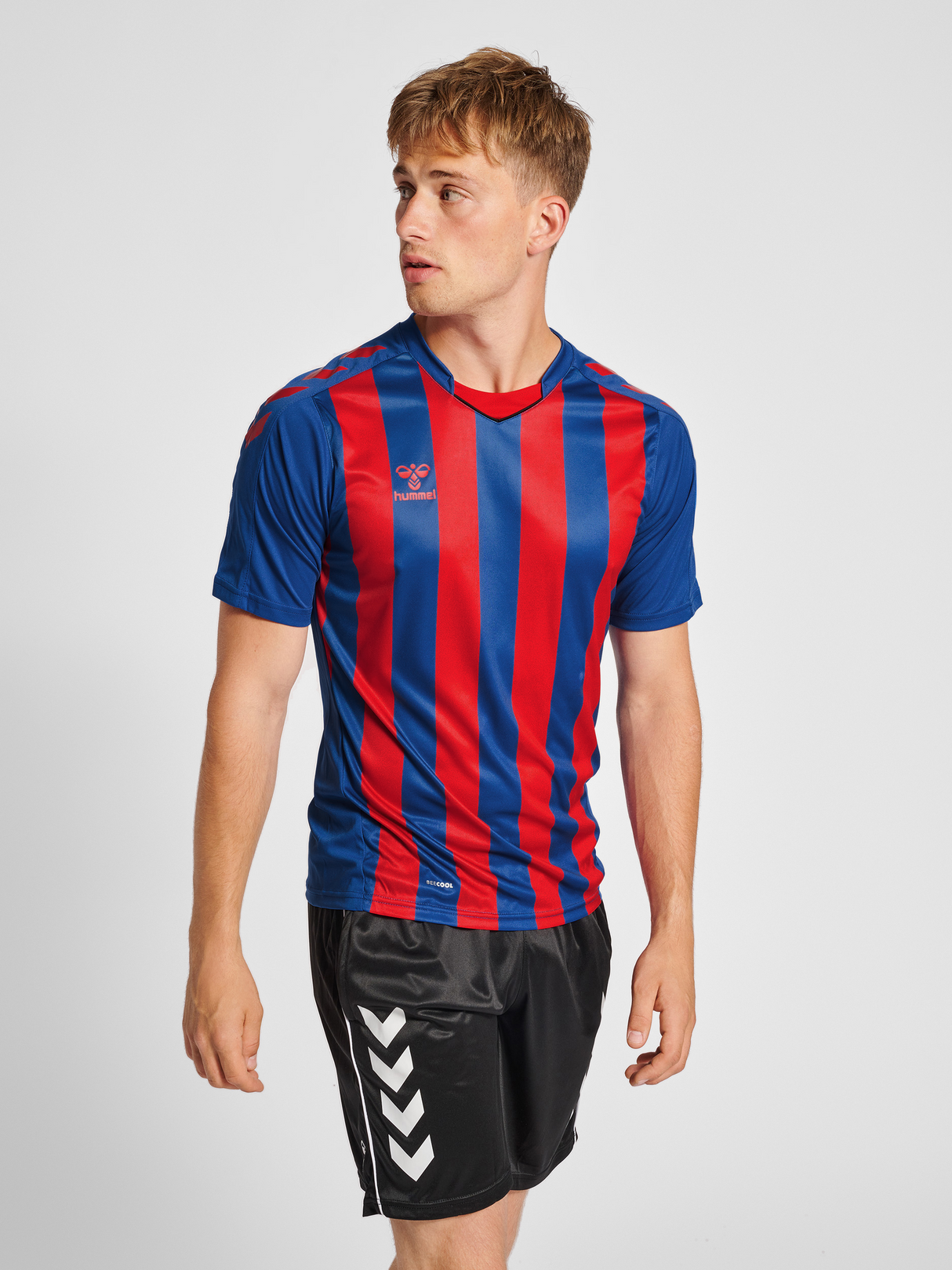 hummel Men's Core XK Striped Short Sleeve Jersey-6
