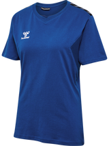 hummel Women's Authentic Cotton Short Sleeve T-Shirt-1
