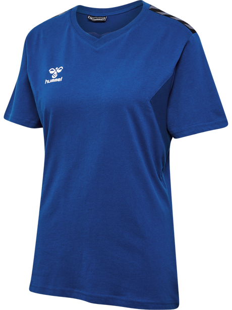 hummel Women's Authentic Cotton Short Sleeve T-Shirt-1