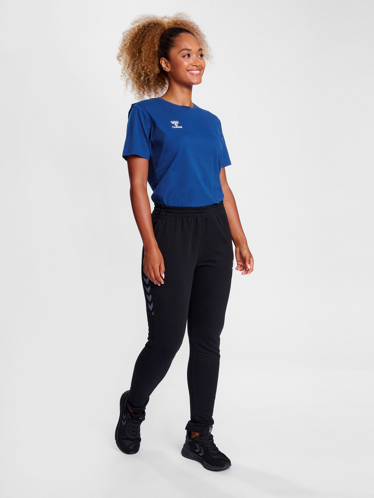 hummel Women's Authentic Cotton Short Sleeve T-Shirt-4