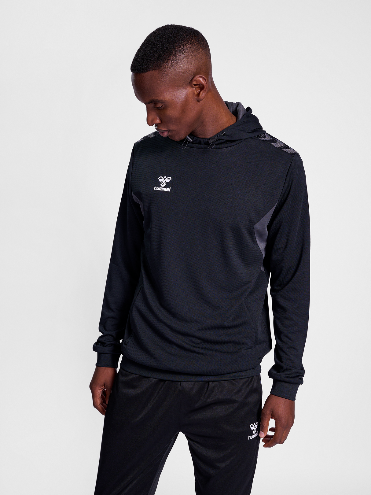 hummel Men's Authentic Polyester Hoodie-5