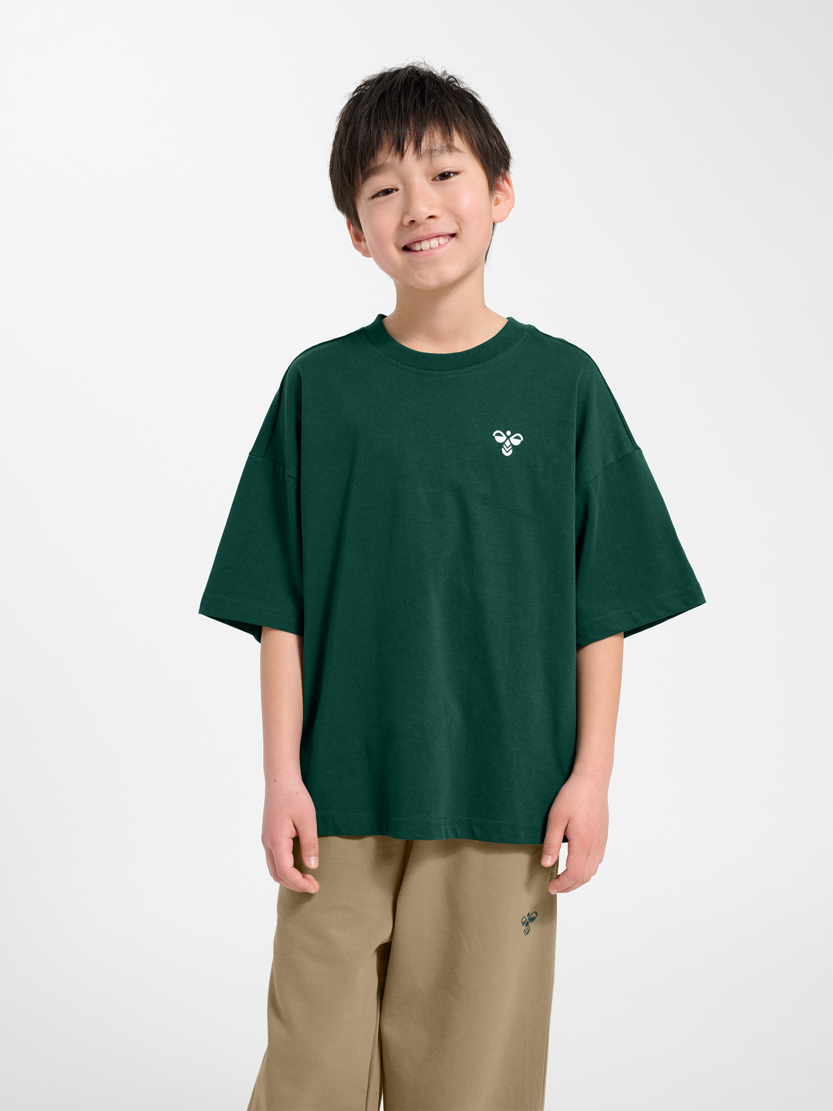 hummel Youth Silly Short Sleeve Boxy T-Shirt Solid-5