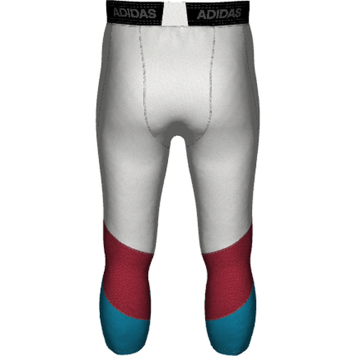 Adidas Three-Quarter Tight with Mesh Inserts League Outfitters