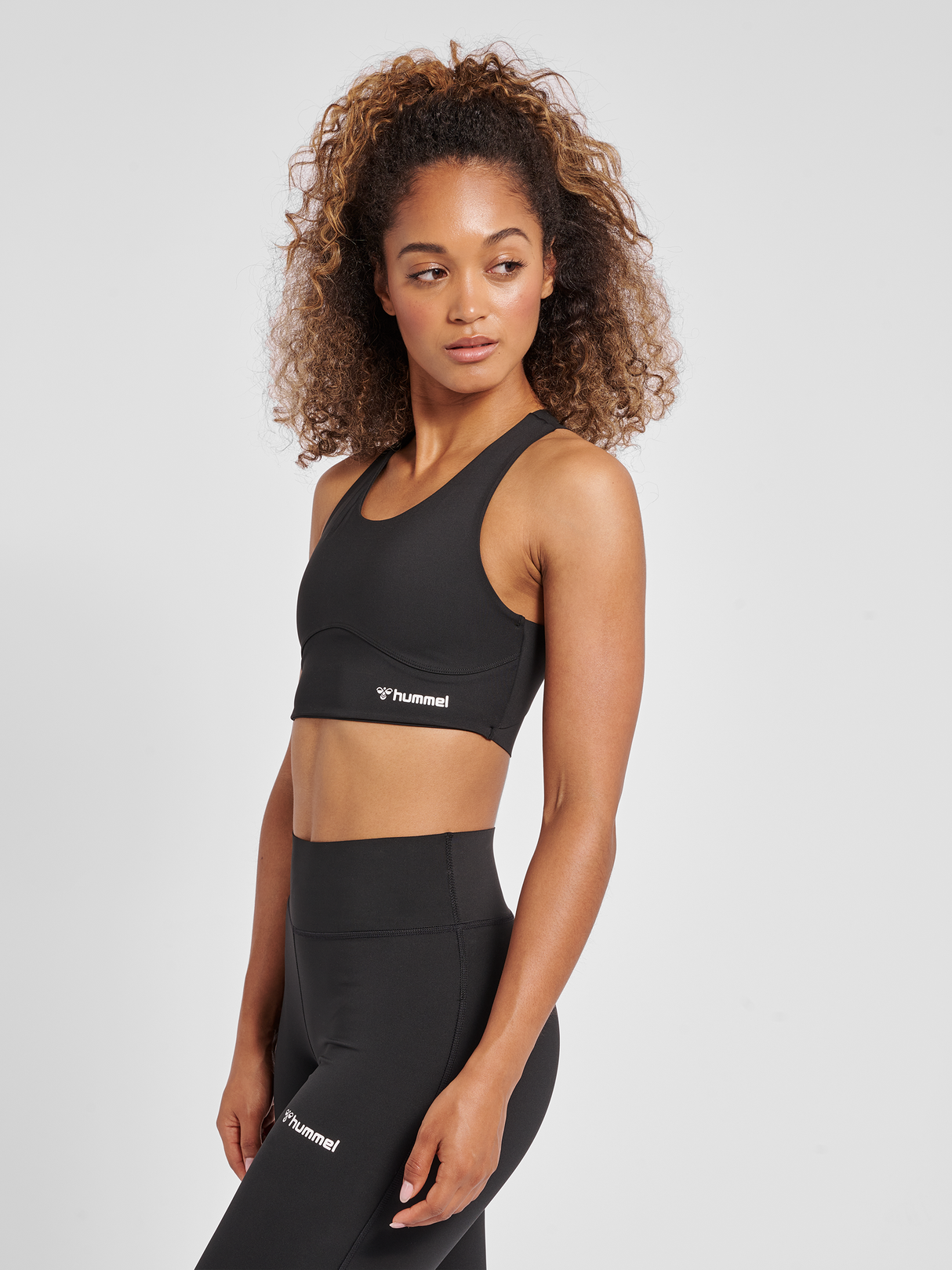 hummel Women's Mindful Training Grace Sports Bra-5