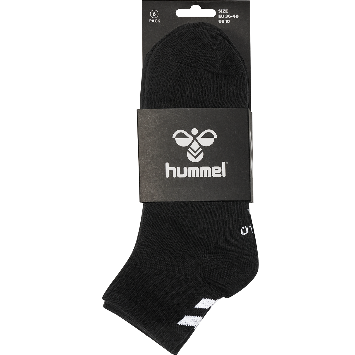 hummel Unisex Chevron 6-Pack Mid Cut Socks-2