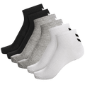 hummel Unisex Chevron 6-Pack Mid Cut Socks-1