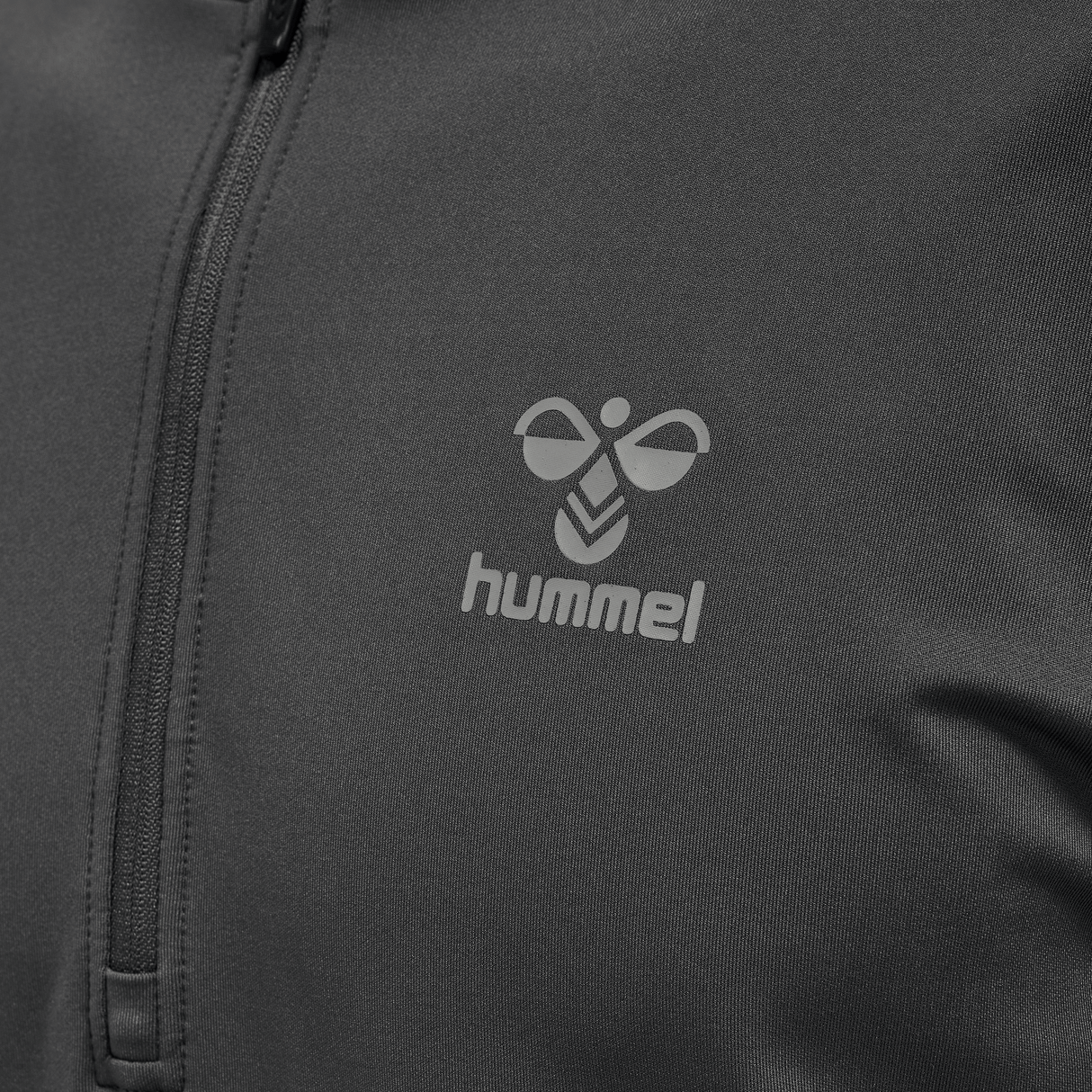 hummel Men's Pro Grid Half Zip Training Long Sleeve-3