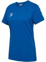 hummel Women's Go 2.0 Chevron Short Sleeve T-Shirt-1