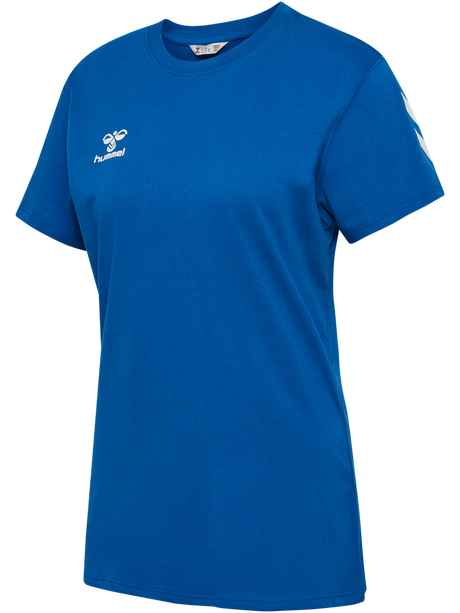 hummel Women's Go 2.0 Chevron Short Sleeve T-Shirt-1