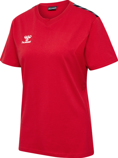 hummel Women's Authentic Cotton Short Sleeve T-Shirt-1