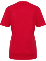 hummel Women's Authentic Cotton Short Sleeve T-Shirt-2