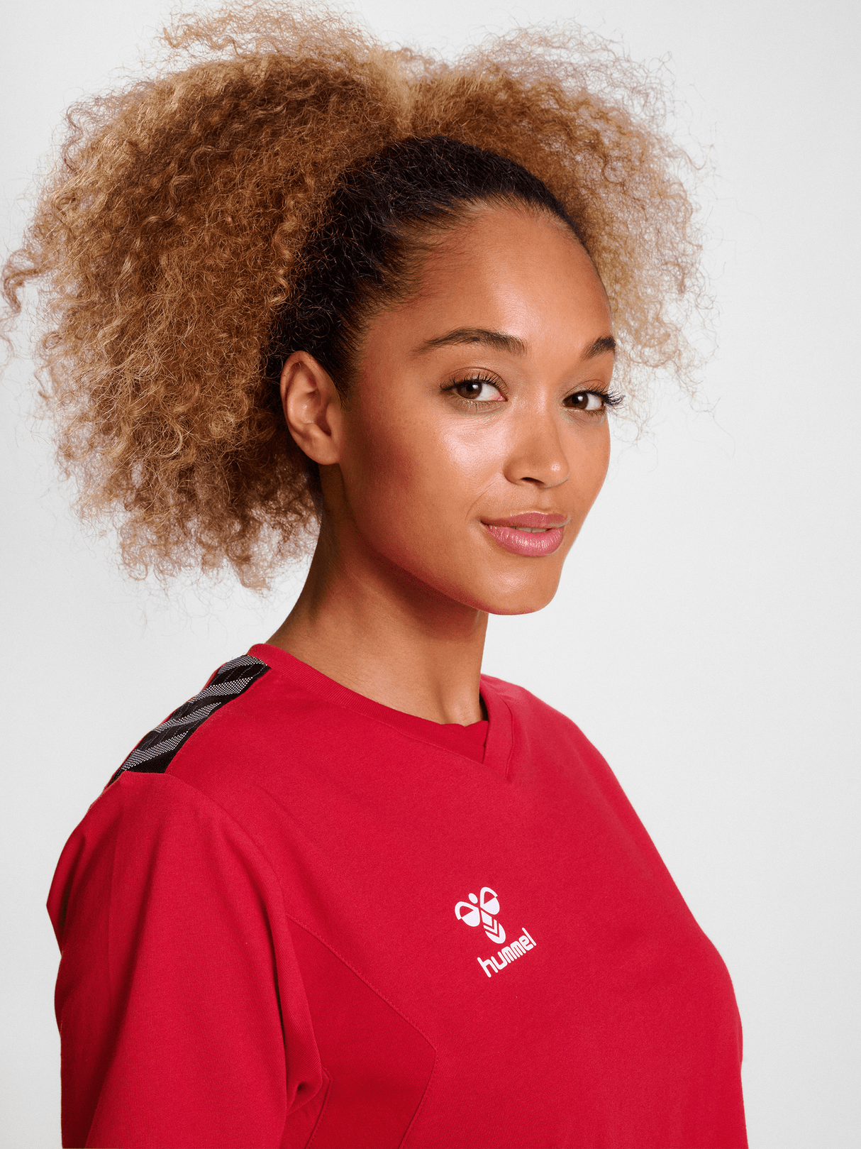 hummel Women's Authentic Cotton Short Sleeve T-Shirt-4