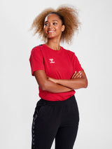 hummel Women's Authentic Cotton Short Sleeve T-Shirt-6