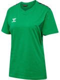 hummel Women's Authentic Cotton Short Sleeve T-Shirt-1