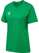 hummel Women's Authentic Cotton Short Sleeve T-Shirt-1