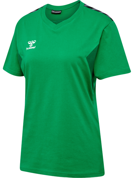 hummel Women's Authentic Cotton Short Sleeve T-Shirt-1