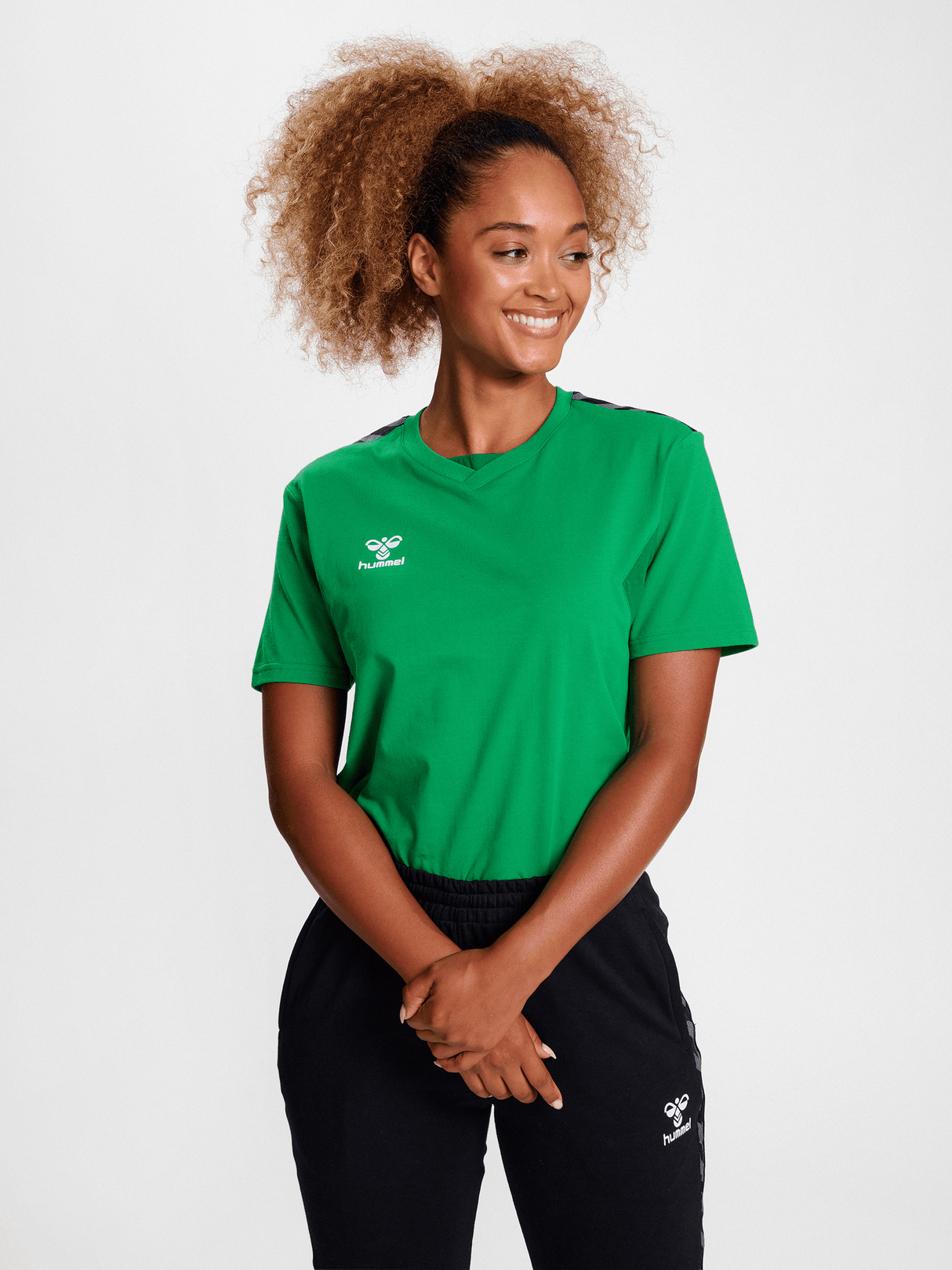 hummel Women's Authentic Cotton Short Sleeve T-Shirt-5