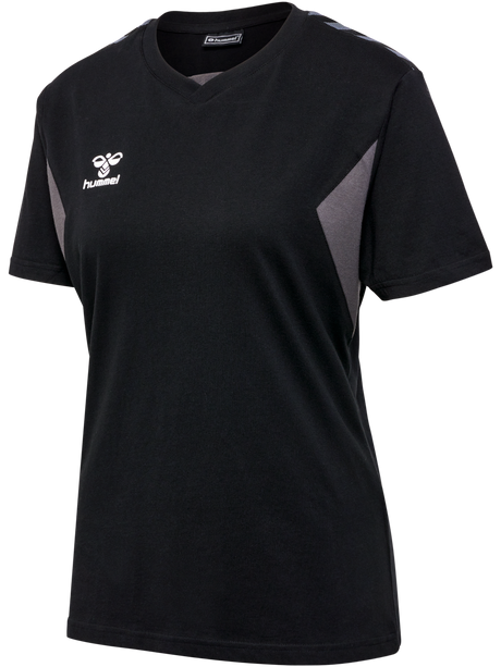 hummel Women's Authentic Cotton Short Sleeve T-Shirt-1