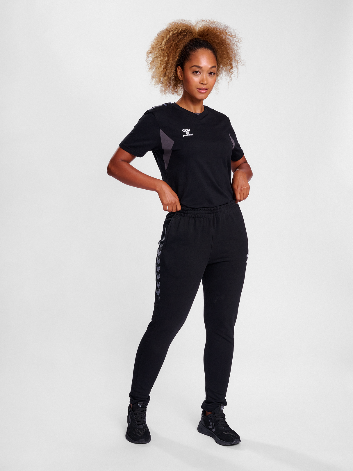 hummel Women's Authentic Cotton Short Sleeve T-Shirt-4