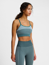 hummel Women's Yoga Seamless Low Support Bra-5