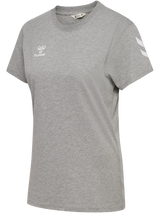 hummel Women's Go 2.0 Chevron Short Sleeve T-Shirt-1