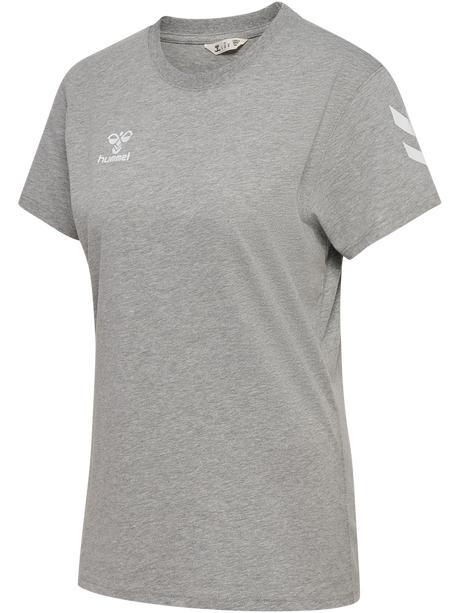 hummel Women's Go 2.0 Chevron Short Sleeve T-Shirt-1