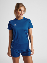 hummel Women's Core XK Core Poly Tee Short Sleeve-5