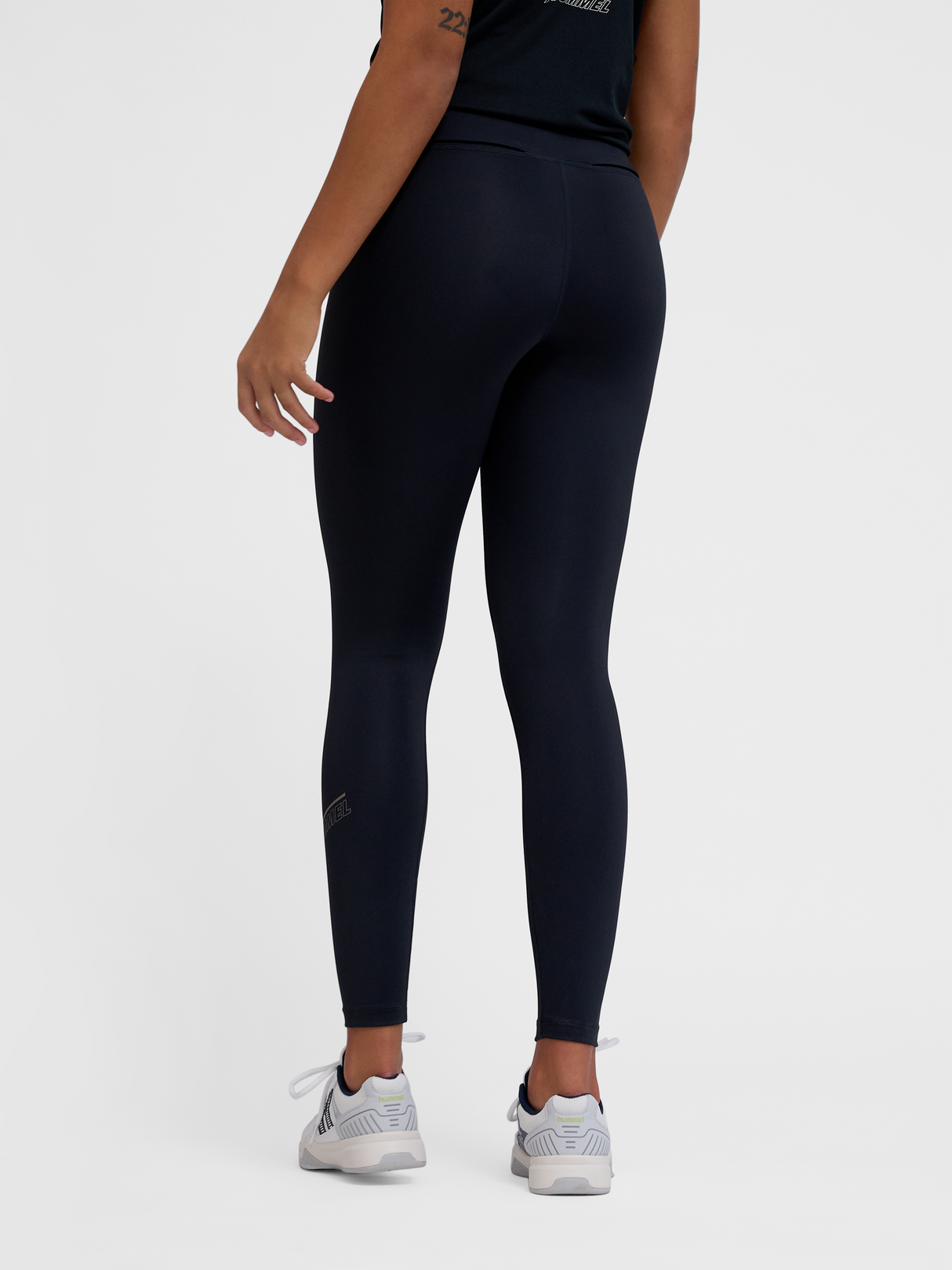 hummel Women's Court Mid Waist Pocket Tights-4