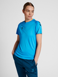 hummel Women's Core XK Core Poly Tee Short Sleeve-5