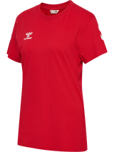 hummel Women's Go 2.0 Chevron Short Sleeve T-Shirt-1