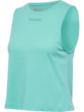 hummel Women's Mindful Training Vanja Shorts Muscle Tank Top-1