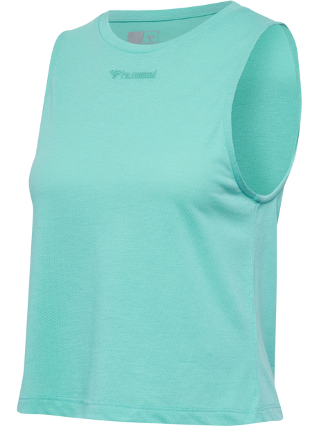 hummel Women's Mindful Training Vanja Shorts Muscle Tank Top-1