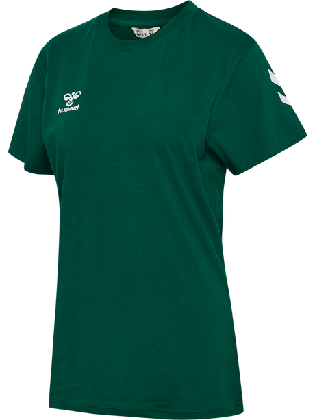hummel Women's Go 2.0 Chevron Short Sleeve T-Shirt-1