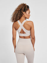 hummel Women's Mindful Training Grace Sports Bra-6