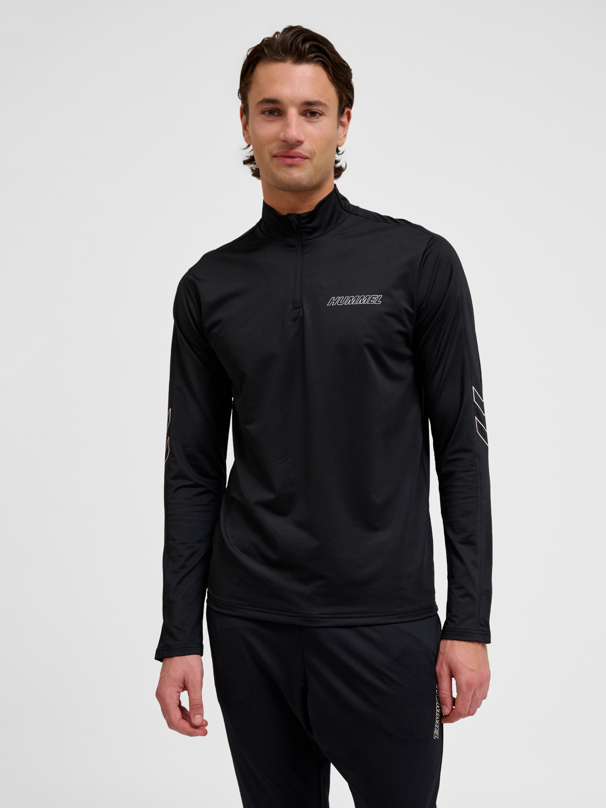 hummel Men's Training Essentials Strength Polyester Half Zip-5