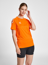 hummel Women's Core XK Core Poly Tee Short Sleeve-5