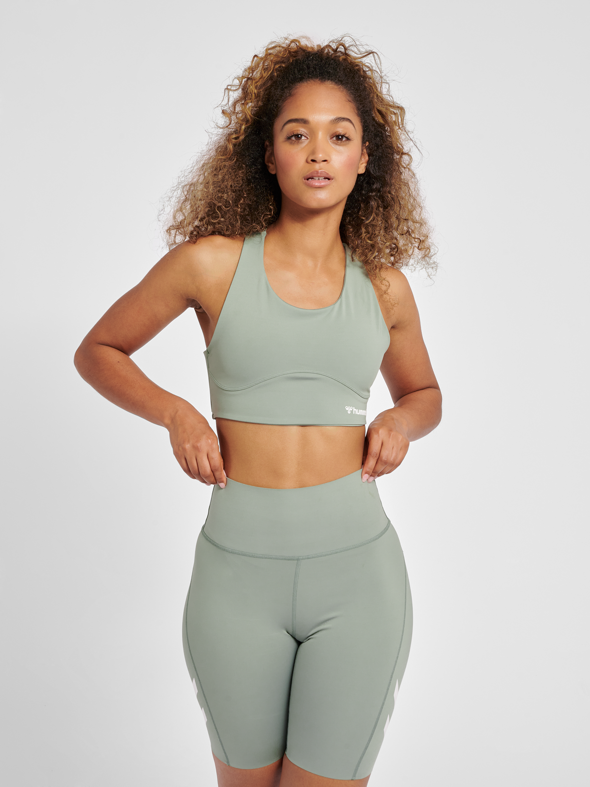 hummel Women's Mindful Training Grace Sports Bra-5