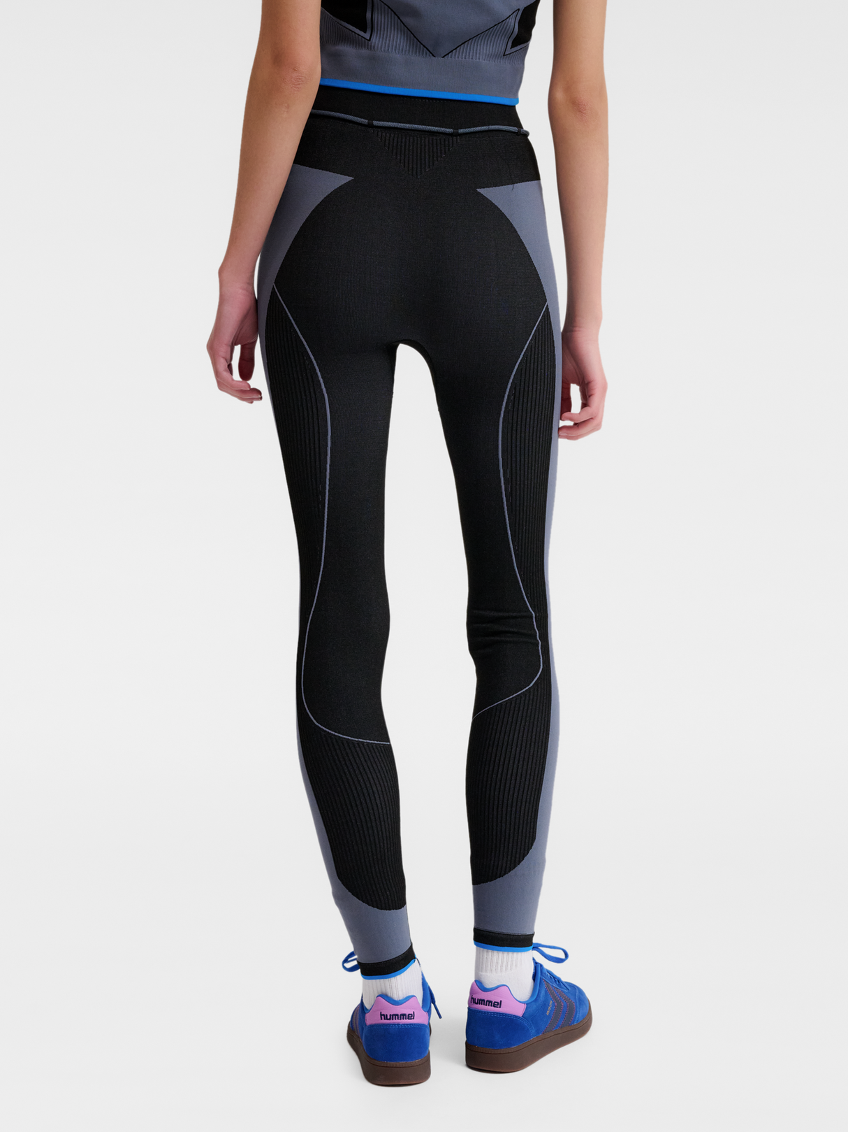 hummel Women's Seamless High Waist Tights-4